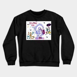 horror music lovers Crewneck Sweatshirt